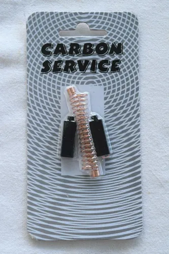 Motorkohle Kleinkohle mit Feder G046B 8 x 5 x 22 mm Carbon Service Kohlebürsten