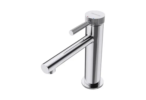 doporro Waschtischarmatur WAO-7601 - Moderne Einhebelmischer in Silber für Waschtische, langlebige Markenkartusche und einfache Montage dank DIN-Anschlüssen.