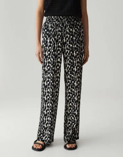 OPUS PANTS Stoffhose MALOTTA MOSAIC mit Komfortbund