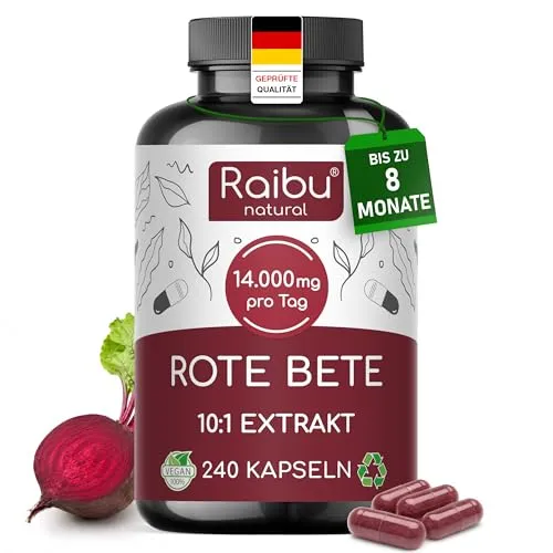 Rote Beete Kapseln von RAIBU