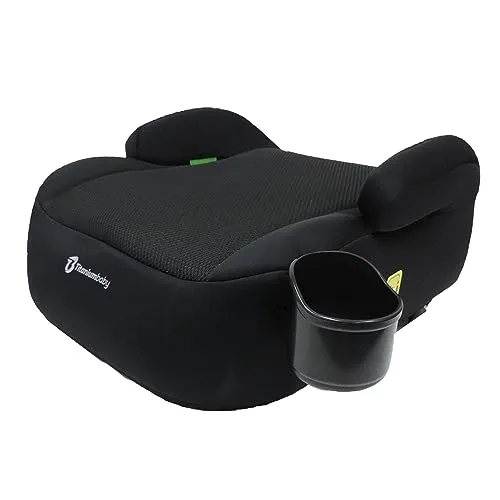 Titanium Baby Booster Tano i-size mit Isofix und Getränkehalter - i-Size Kinderautositze für 125-150 cm, mit ergonomischer Sitzfläche, abnehmbarem Bezug und praktischem Getränkehalter - Sicherheit und Komfort vereint!
