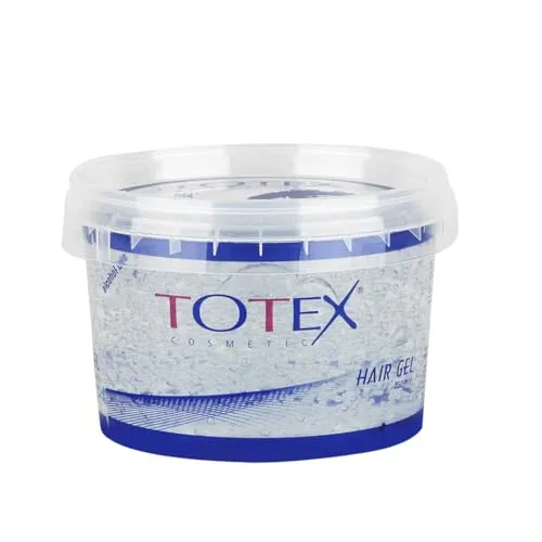 Totex EXTRA STRONG Hair Styling Gel I Extra Stark haargel I hartes und glänzendes effekt I durchsichtig I klar I alkoholfrei I 250ml