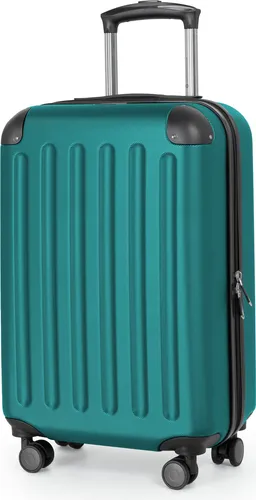 Hauptstadtkoffer - Spree - Leichtes Handgepäck 55x35x20 cm - Klassischer Hartschalen-Koffer mit nur 2,3 kg, der die Handgepäckbestimmungen aller Airlines erfüllt und für mühelosen Transport mit 360°-Doppelrollen sorgt.