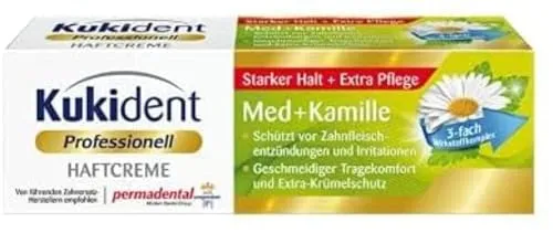 Kukident Professionell Haftcreme Med + Kamille