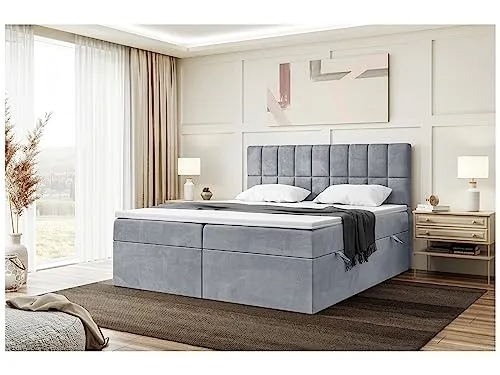 MEBLINI Boxspringbett Lukas 140x220 von MEBLINI