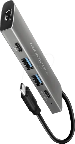 AXAGON HMC-5G21 USB-HUB 5-in-1 mit HDMI