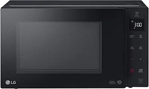 LG NeoChef Touchscreen-Mikrowelle 23 l, 1150 W, Schwarz - Mikrowelle mit elegantem Design und Touchscreen, bietet schnelles, gleichmäßiges Garen und Dampfprogramme für gesundes Kochen.
