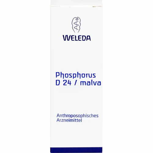 Phosphorus D24 / Malva Verdünnung von Weleda