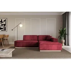 ALTDECOR Ecksofa IREA-L1 – Vielseitige Wohnlandschaft in L-Form - Modernes Ecksofa in L-Form mit hohem Sitzkomfort. Perfekt für gesellige Abende, stabil und langlebig. Hochwertige Polsterung sorgt für Entspannung und passt zu jedem Wohnstil.