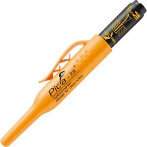 Pica Tieflochmarker Ink 150/46, schwarz - Sonstige Schweißmaterialien, ideal zum präzisen Markieren in Bohrungen und schwer zugänglichen Stellen dank der patentierten Teleskopspitze.