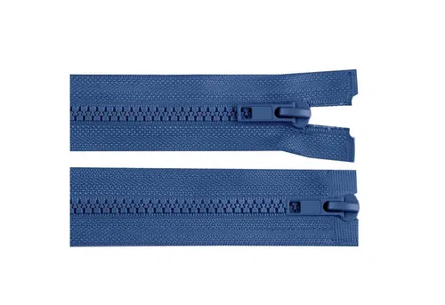 maDDma Reißverschluss 1 Reißverschluss 2-Wege 5mm 85cm teilbar Autolock Farbwahl, jeansblau