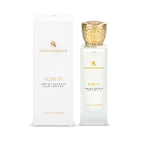 Swiss Arabian Rose 01 Haarparfüm 50 ml - Erleben Sie den blumigen Duft des Swiss Arabian Rose 01 Haarparfüms. Es verleiht Ihrem Haar Glanz und Pflege mit einer einzigartigen Komposition aus Bergamotte, Rosen und Vanille. Ideal für einen verführerischen Auftritt.
