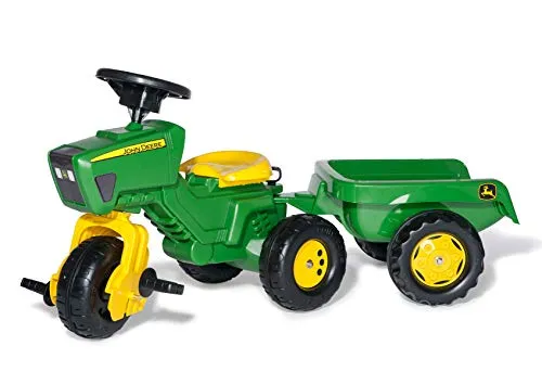 Rolly Toys Dreirad rollyTrike John Deere mit Anhänger