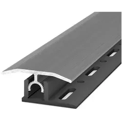 Prinz PROFI-TEC Master Übergangsprofil Nr. 303, 34 mm Edelstahl gebürstet - Dämmstoffe, perfekt für Belagstärken von 7-15 mm mit verdeckter Befestigung für eine elegante Optik ohne Schraublöcher.