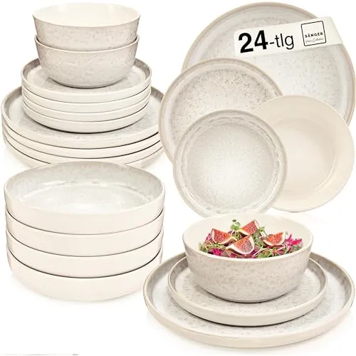 SÄNGER Key West Geschirr Set 24 tlg