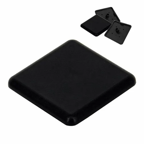 50x Abdeckkappe 40x40mm Aluprofil Schutz Kappe Profil Endkappe Profilabdeckkappe
