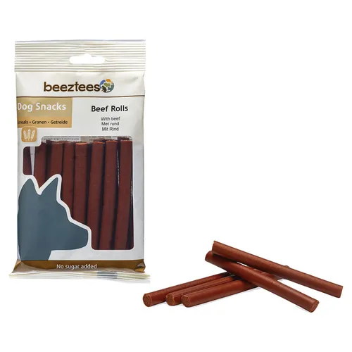 Beeztees Hundesnack Rind Rollen 150 g, UVP 1,69 EUR, NEU
