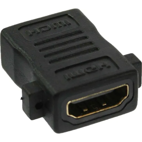 InLine® HDMI Adapter zum Einbau, HDMI A Buchse/Buchse, vergoldete Kontakte, 4K2K