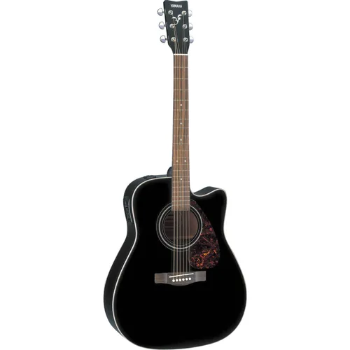 Yamaha FX370C Elektroakustische Gitarre mit Cutaway - Schwarz - Hochwertige Elektro-Akustische Gitarre mit Cutaway und Yamaha Piezo-Tonabnehmer-System für erstklassigen Klang. Ideal für Musiker, die Flexibilität und Stil suchen.