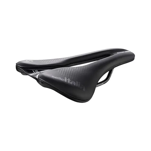 Selle Italia Novus Boost Evo TM Superflow Sattel L - Fahrradsattel mit Superflow-Technologie für maximalen Komfort und Druckentlastung, ideal für lange Fahrten und ambitionierte Radfahrer.