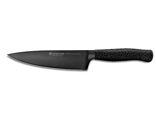 Wüsthof Performer Kochmesser 16 cm - Küchenmesser mit 16 cm Klinge, ideal zum Schneiden von Fleisch, Gemüse und Kräutern. Hergestellt in Solingen, geschmiedet mit Rockwell-Härte 58 für optimale Schärfe und Langlebigkeit.