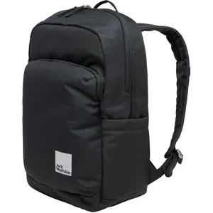 TAUBENBERG Rucksack schwarz - Daypack für Outdoor-Aktivitäten, aus recyceltem PET, 20 Liter Volumen, umweltfreundlich und praktisch für jeden Ausflug.