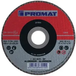 25er PACK PROMAT Trennscheibe D125x1,6mm von Promat