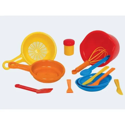 Gowi 454-71 Koch Set Wien, 14-teilig, Service und Küchen (454-71)