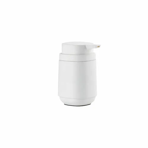 Zone Denmark Seifenspender Time White - Stylischer Seifenspender aus Beton und ABS, mit 220 ml Fassungsvermögen – ideal für moderne Badezimmer und Küchen.
