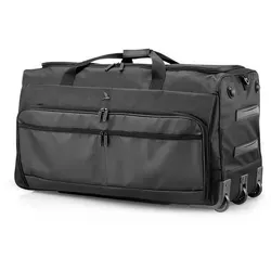 Pack Easy Light-Bag 3 Rollen Reisetasche 82 cm - Schwarz - Trolley mit 3 Rollen, leicht und geräumig für stressfreies Reisen, ideal für lange Trips und Wochenendausflüge.