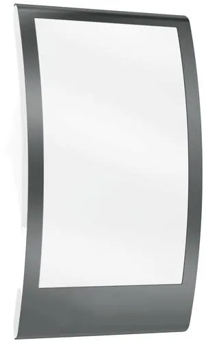 Steinel Außenleuchte L 22 N Anthrazit mit Dämmerungssensor in grau von STEINEL