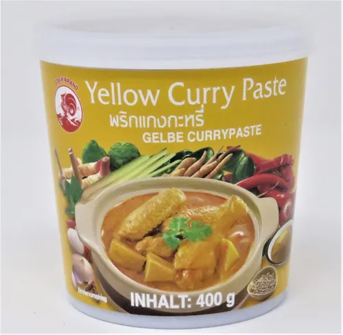  Currypaste Gelb 400g - Cock - Curry Paste 1kg=12,48€