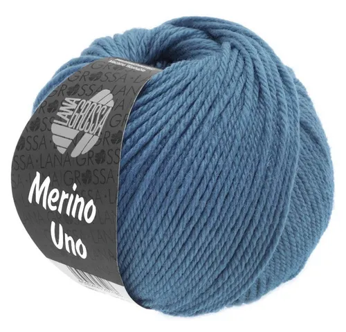 LANA GROSSA Merino Uno Häkelwolle, 125 m