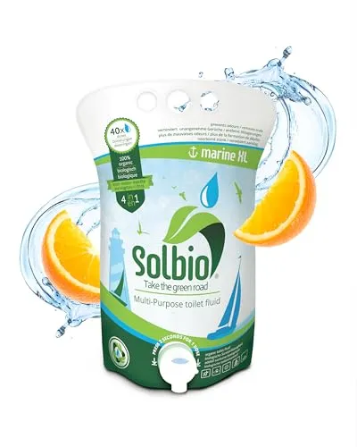 Solbio Marine 4 in 1 Multifunktions-Sanitärzusatz, 1,6l von Solbio
