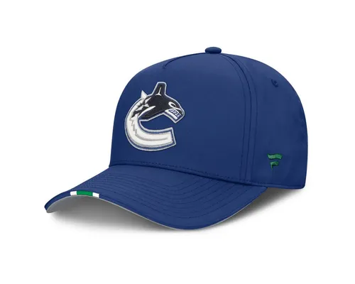 Fanatics Baseball Cap Vancouver Canucks NHL Draft 25 Adj. Meshback - Stylische Cap für echte Eishockey-Fans. Diese NHL-Mütze kombiniert sportliches Design mit urbanem Flair und ist der perfekte Begleiter für Freizeit und Stadionbesuche.