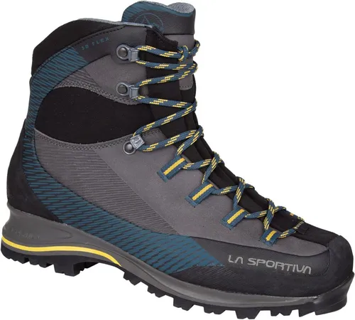 La Sportiva Trango Trk Leather Alpine Bergschuhe Herren Größe 45 - Wanderschuhe mit GORE-TEX Membran, 100% wasser- und winddicht sowie atmungsaktiv; ideal für alpine Abenteuer und herausfordernde Bedingungen.