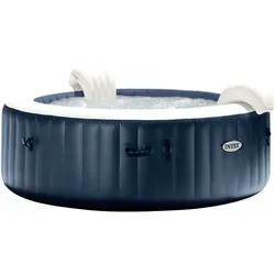 Intex Whirlpool PureSpa 216 x 71 cm für bis zu 6 Personen - Whirlpool für bis zu 6 Personen, bietet entspannende Massagefunktionen und ist einfach aufzubauen – ideal für Garten und Terrasse.