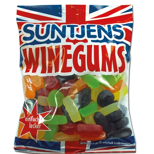  Suntjens Winegums, Fruchtgummi, 400g Beutel 7,93€/1kg