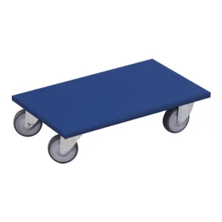 VARIOfit Möbelroller mh-939.000, 300kg Tragkraft - Transportroller mit extra großen Gummirollen (Ø 125mm) für empfindliche Böden, ideal für sicheres Bewegen schwerer Möbel mit einer Tragkraft von 300kg.