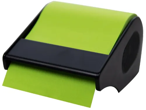 RNK Verlag Haftnotizen-Rolle im Abroller brillant-grün 60 mm x 10 m