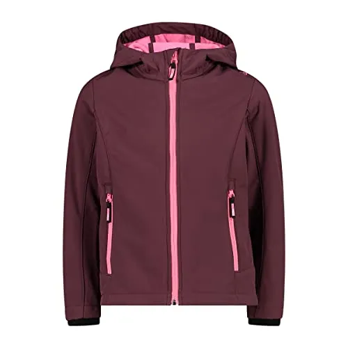 CMP, Kid Gjacket Fix Hood,Pflaume,176 in lila von CMP