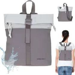NEW REBELS Freizeitrucksack Damen klein - Wasserabweisend und praktisch - Freizeitrucksack für Damen, wasserabweisend und leicht zu reinigen. Ideal für Reisen mit praktischem bagboom Etui und Handgepäcktauglichkeit.