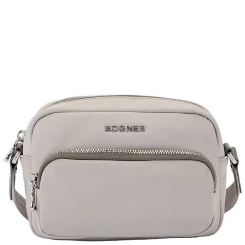 BOGNER Schultertasche Klosters Lidia - Elegante Damen Schultertasche aus 90% Nylon, ideal für den täglichen Gebrauch mit praktischem Reißverschluss und einer zusätzlichen Außentasche.