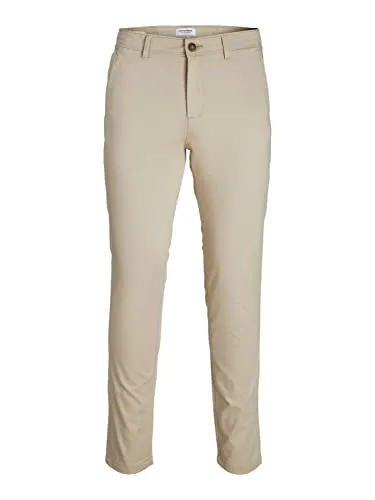 JACK & JONES Jpstmarco Jjbowie Noos Chino Hose in beige von Jack & Jones
