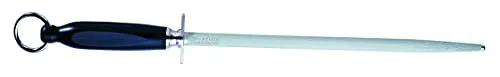 F. DICK Kochwetzstahl 25 cm - Ergonomischer Wetzstahl für präzises Schärfen - Messerschärfer mit ergonomischem Griff und einer Härte über 65° HRC für optimale Schärfergebnisse in der Küche.