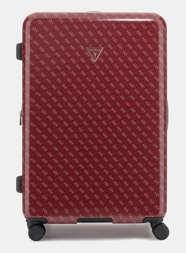 Guess Hartschalen-Trolley 28 In 8-Wheeler Exp., 4 Rollen in rot von GUESS