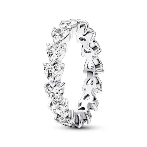 PANDORA Sterling silver Cubic Zirconia Clear 193103C01-48
