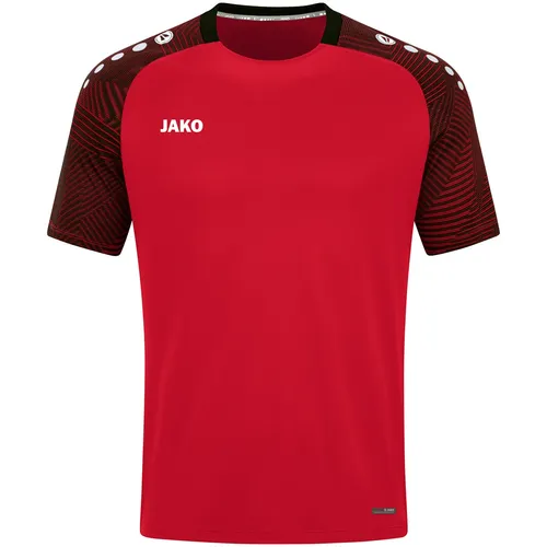 JAKO Sport-Tshirt Performance (modern, atmungsaktiv, schnelltrocknend) rot/schwarz Kinder, Größe: 116