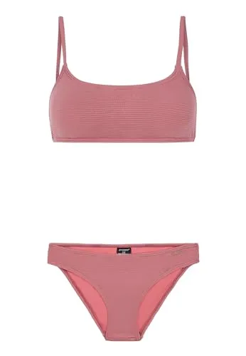 Protest Damen Bralette-Bikini PRTHIZZ XL/42 - Dehnbarer Stoff für maximale Bewegungsfreiheit. Der Regular Fit sorgt für eine bequeme Passform, ideal für entspannte Sommertage am Strand.