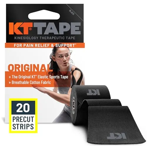 KT Tape Original Consumer, Vorgeschnittene, 20 Streifen, Baumwolle